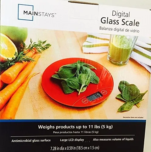 B scula De Vidrio Digital Mainstays B scula De Cocina Digit