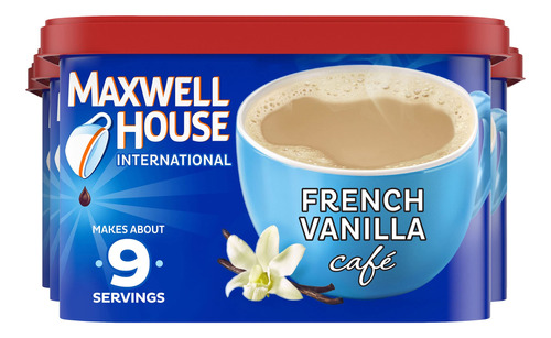 Maxwell House International French Vanilla Cafe Mezcla De Be