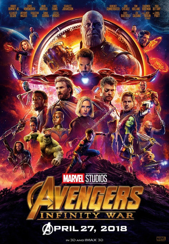 Poster De Avengers Endgame Iron Man Cine 50x70cm