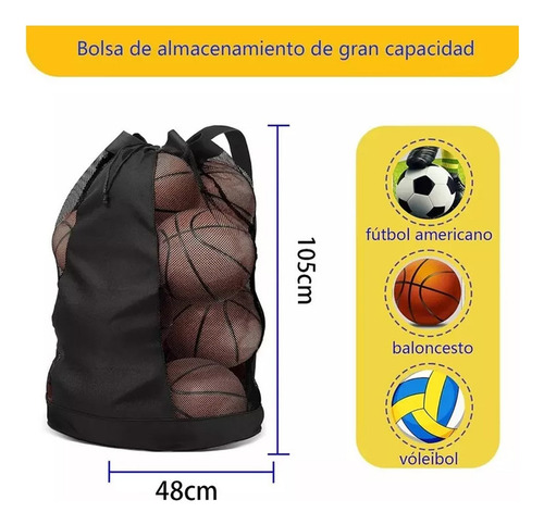 Saco De Bolas / Porta Bolas Sacola De Material Esportivo