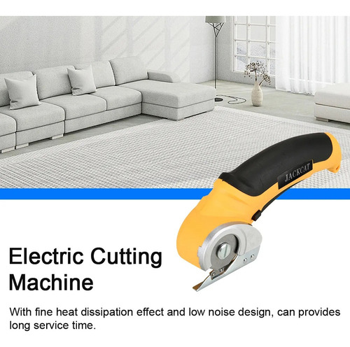Faca Elétrica Para Tecido Tesoura De Corte De Couro 6mm