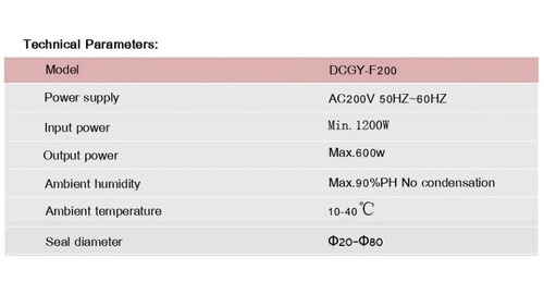 Imagen 8 de 8 de Selladora De Envases X Inducción 20-80mm Contador Regulador