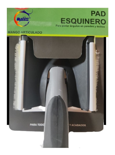 Imagen 3 de 5 de Pad Aplic De Pintura Ángulos/esquina/bordes Mango Articulado