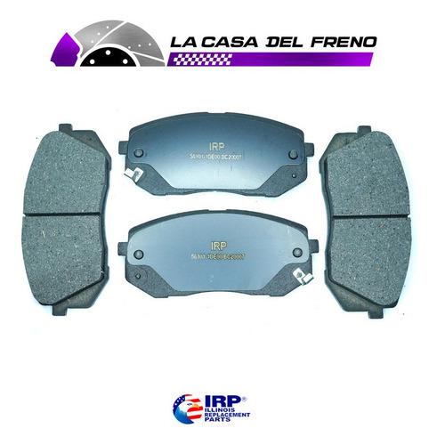 Pastilla Freno Del Para Tucson 10 2.0 2010 (d4ha-tm10)