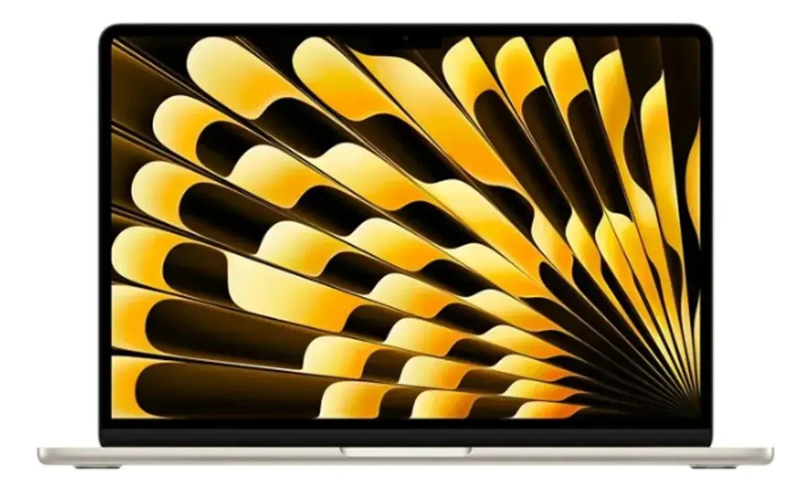 Teclado em inglês Apple Macbook Air Chip m5/16 GB 512 GB/Starlight