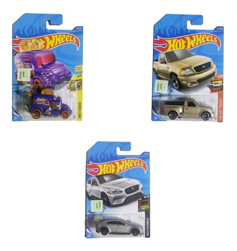 Hot Wheels Pack X3 Vehiculos