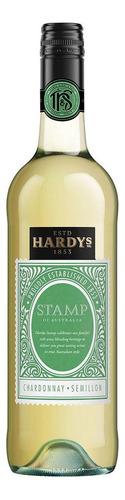 Vino blanco Chardonnay Hardy Stamp 750 ml pack x 6 u