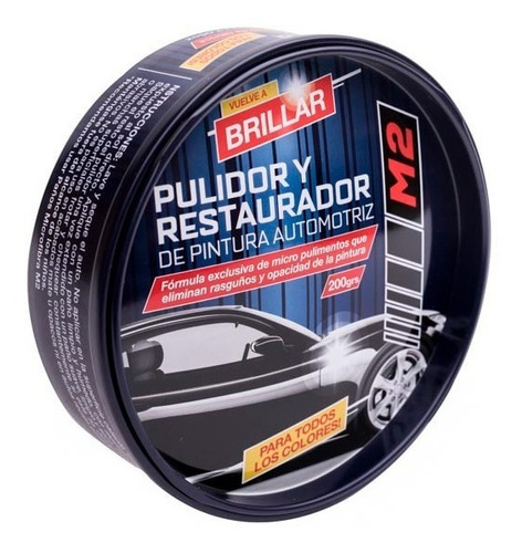 Pulidor Y Restaurador De Pintura M2 200grs