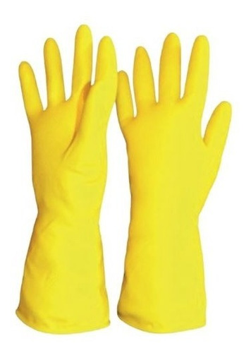 Guante Domestico Amarillo 