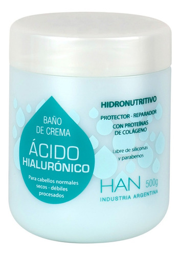 Han Mascara Acido Hyaluronico 500g Apto Metodo Curly