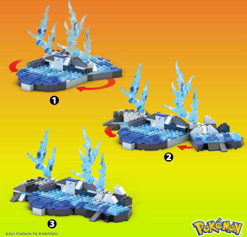 Mega Construx Pokémon Blastoise Figura De Bloques