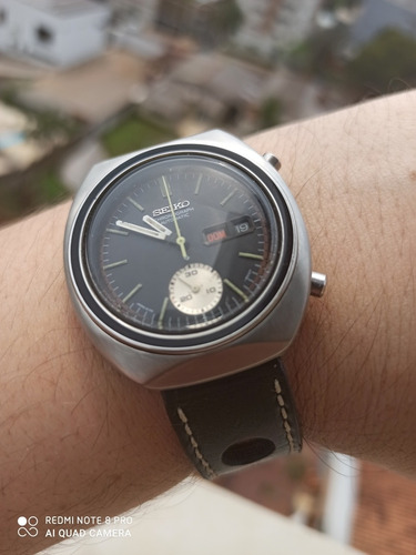 Espetacular Seiko 6139-8002 Fab. Abril De 74 Pulseira Rally