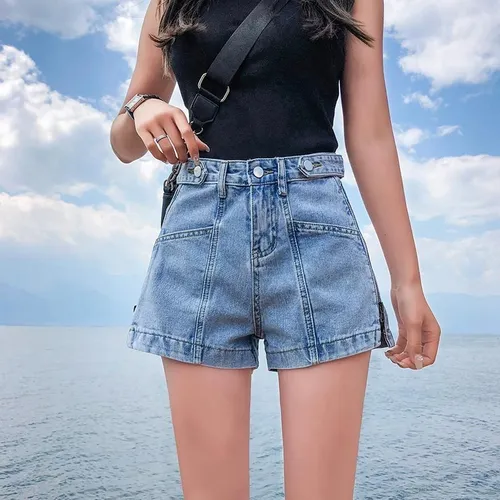 Shorts de cintura alta hotsell