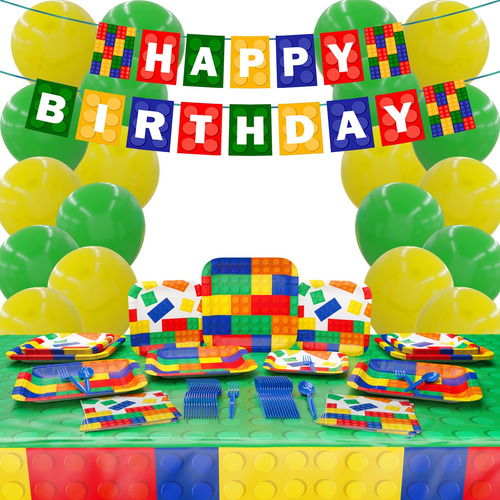 Brick Paquetes De Suministros Para Fiestas De Lujo (123 Para