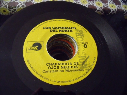 Ep Los Caporales Del Norte , Chaparrita De Ojos Negros