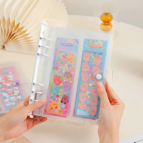 Carpeta A5 Pulgadas Transparente Para Photocards