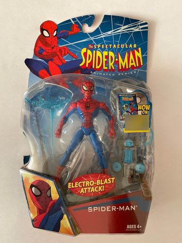 The Spectacular Spiderman Electro Blast Animated Series 2008 (Usado)