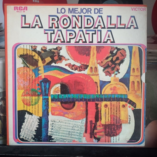Lo Mejor De La Rondalla Tapatía Vinyl,lp,acetato 