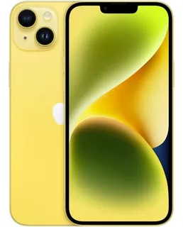 Apple iPhone 14 Plus (128 Gb) Esim - Color Amarillo - Reacondicionado - Desbloqueado Sin Puerto Para Sim