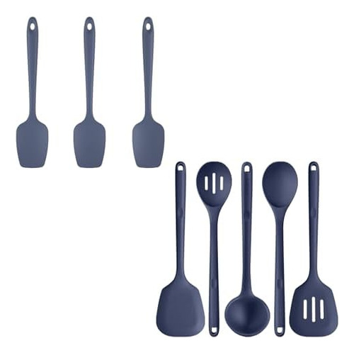 Juego De 3 Espátulas De Cuchara De Silicona Resistentes Al C