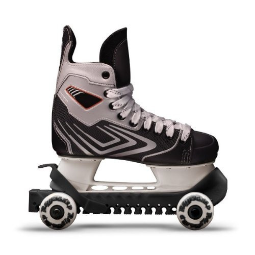 Patines De Hielo Rollergard, Un Tamaño Para Todos, Negro.