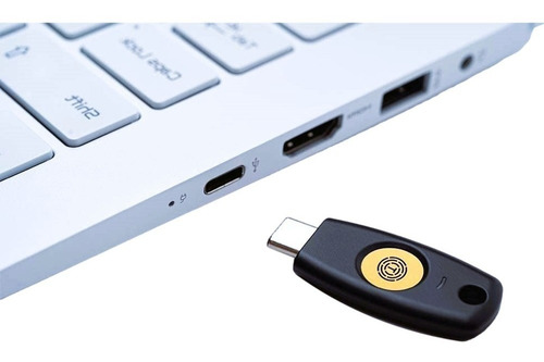 Imagen 3 de 4 de Trustkey Usb-c Llave De Seguridad Clave Acceso Key Fido2 U2f