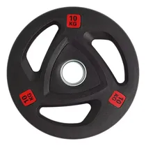 Comprar Par Discos Olímpicos Pesas 10 Kg Forrada