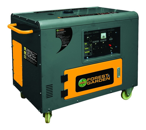 Generador A Gasolina Silencioso 17hp-7,7kw Forest&garden