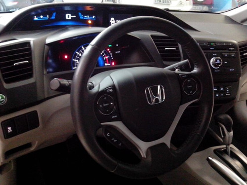 Honda Civic Lxr 2016 Prata Flex