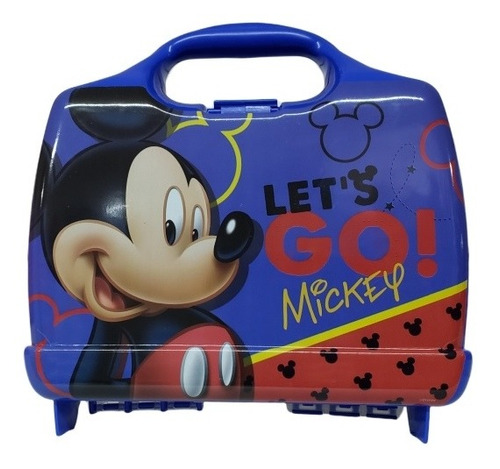 Lunchera Infantil Disney Mickey Mouse Rigida Original