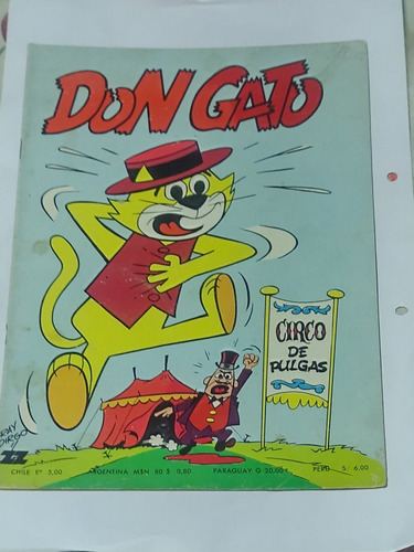 Don Gato N4  Lord Cochane Antiguos Comics