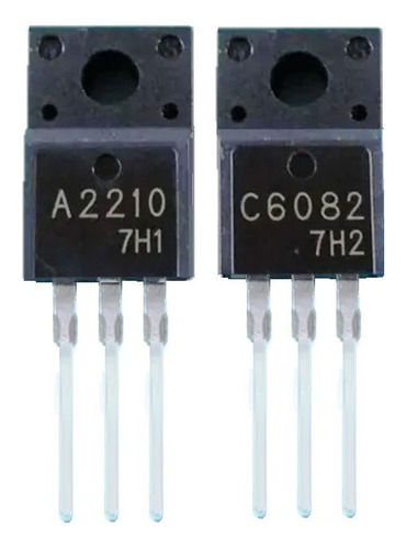 Kit 2 Transistores A2210 + C6082 Para Reparar Epson Original