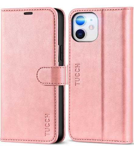 Funda Tucch Para iPhone 12/12 Pro Rose Gold