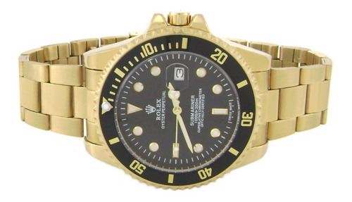 Imagen 3 de 7 de Reloj Submariner Acero Inoxidable Contra Agua Fechador Gs