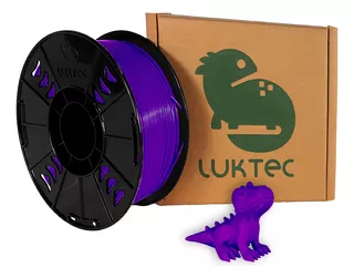 1kg Filamento Pla Impresión 3d 1.75mm Luktec Calidad Premium Color Morado