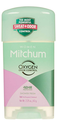 Desodorante  Mitchum Fresco Lady Mitch Gel Showr Tamaño 2.2