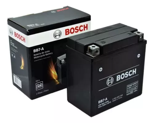 Bateria Moto Gel Yb7-a = Bb7-a Bosch 12v 8ah