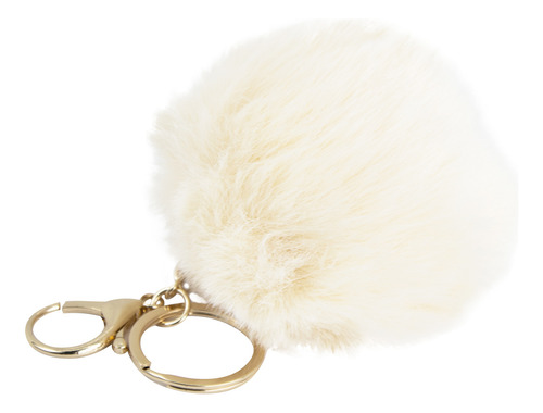 Llaveros Pompon Peluche 9cm X 12 Unidades - Varios Colores.