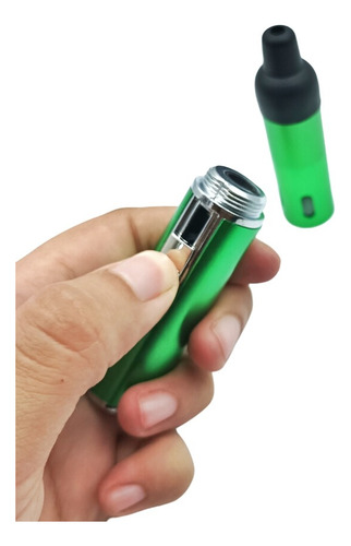 Pipa Con Encendedor Soplete De Metal