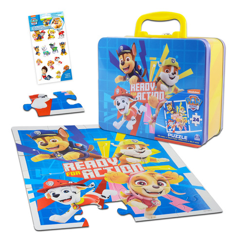 Caja De Almuerzo De Paw Patrol Paquete De Rompecabezas ~ Ca