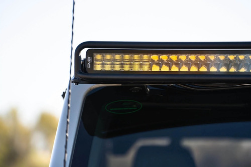 Imagen 9 de 10 de Base Montaje Bracket De Barra Led Dv8 Off Road Ford Bronco
