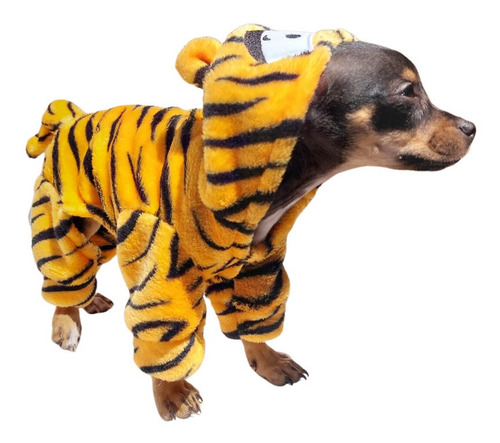 Ropa Mascotas.  Pijama De Tigre. Happy Pet
