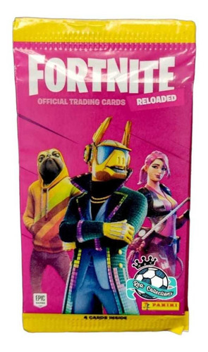 10 Sobres Fortnite De 4 Trading Cards C/u ( Reloaded) Panini