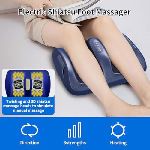 Masajeador De Pies Shiatsu Eléctrico Para Pies Con