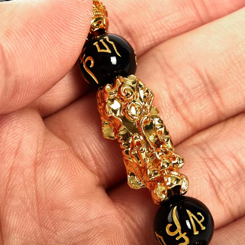 Pulsera Brazalete De Pixiu Feng Shui Suerte Riqueza 1pz Full Diámetro 15 cm