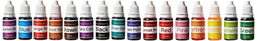 Kit De Tinte Para Jabon. 16 Colores, Seguro Para La Piel