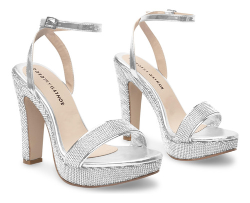 Sandalia Raquel Color Plata D17110001612