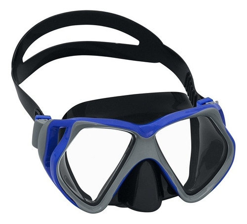 Goggles Adulto Natación Vidrio Templado 14 Años Proteccionuv Color Azul