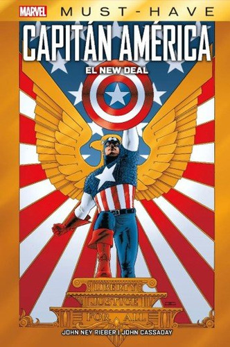 Libro Mst93 Capitan America El New Deal - John Cassaday