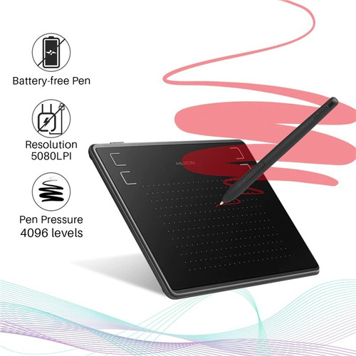 Imagem 5 de 10 de Mesa Digitalizadora Huion Inspiroy H430p Com Luva